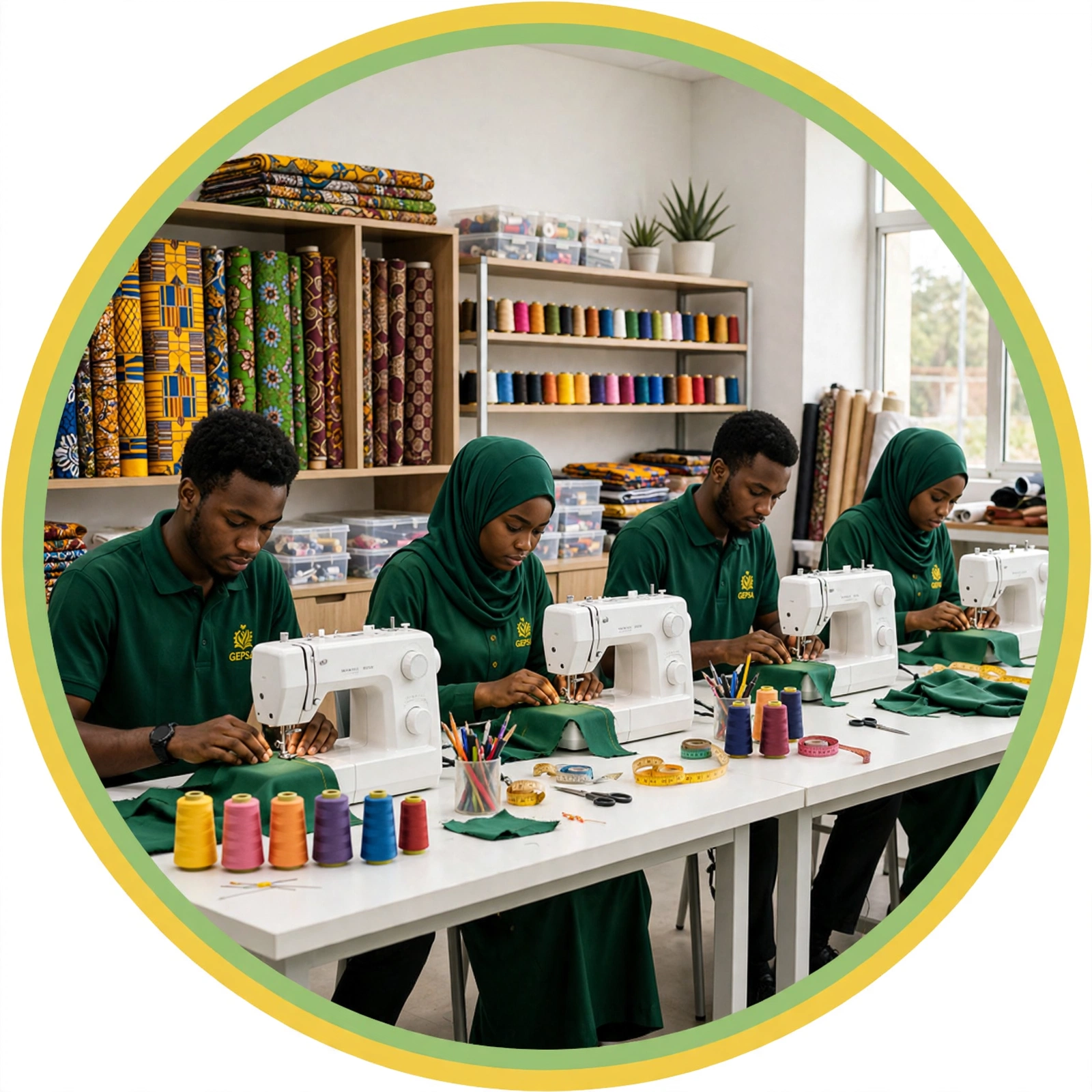 Tailoring and fashion design training